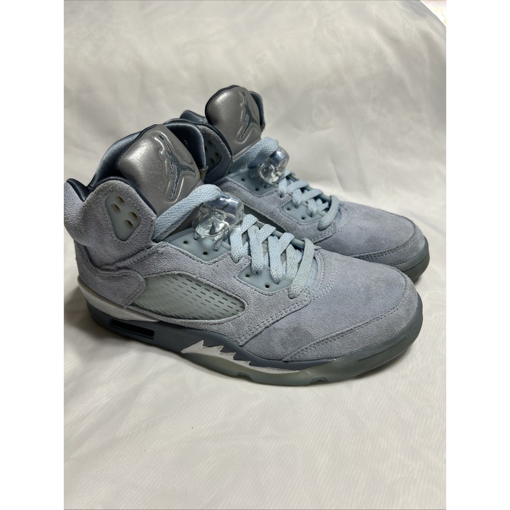 Nike Air Jordan 5 Retro Bluebird DD9336-400 Women's Size 8 Light Blue - Picture 3 of 7